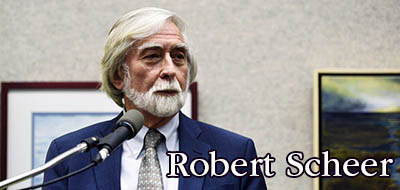 Robert Scheer logo