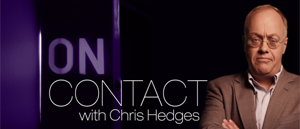 chris hedges on contact logo